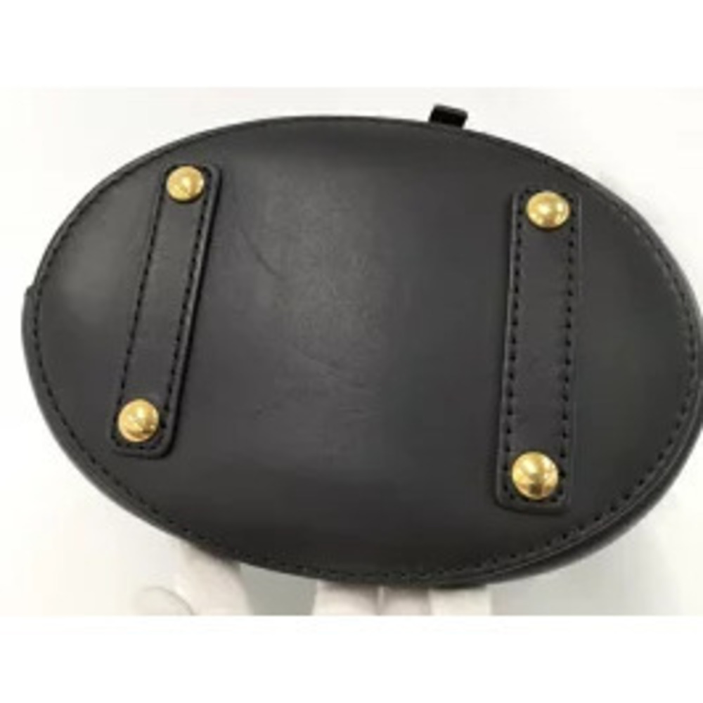 BURBERRY Shoulder Bag Leather Black - Picture 5 of 9